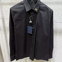 Cheap Louis Vuitton LV Shirts Long Sleeved For Men #1302479 Replica Wholesale [$64.00 USD] [ITEM#1302479] on Replica Louis Vuitton LV Shirts