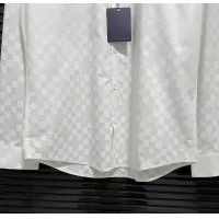 Cheap Louis Vuitton LV Shirts Long Sleeved For Men #1302508 Replica Wholesale [$64.00 USD] [ITEM#1302508] on Replica Louis Vuitton LV Shirts