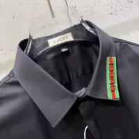 Cheap Gucci Shirts Long Sleeved For Men #1302511 Replica Wholesale [$64.00 USD] [ITEM#1302511] on Replica Gucci Shirts