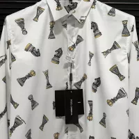 Cheap Dolce &amp; Gabbana D&amp;G Shirts Long Sleeved For Men #1302517 Replica Wholesale [$64.00 USD] [ITEM#1302517] on Replica Dolce &amp; Gabbana D&amp;G Shirts