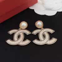 Cheap Chanel Earrings For Women #1302751 Replica Wholesale [$34.00 USD] [ITEM#1302751] on Replica Chanel Earrings