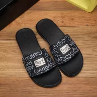 Cheap Dolce &amp; Gabbana D&amp;G Slippers For Men #1302877 Replica Wholesale [$60.00 USD] [ITEM#1302877] on Replica Dolce &amp; Gabbana D&amp;G Slippers