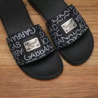 Cheap Dolce &amp; Gabbana D&amp;G Slippers For Men #1302877 Replica Wholesale [$60.00 USD] [ITEM#1302877] on Replica Dolce &amp; Gabbana D&amp;G Slippers