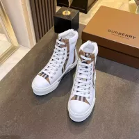 Cheap Burberry High Tops Shoes For Men #1302883 Replica Wholesale [$105.00 USD] [ITEM#1302883] on Replica Burberry High Tops Shoes