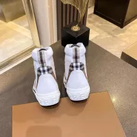 Cheap Burberry High Tops Shoes For Women #1302884 Replica Wholesale [$105.00 USD] [ITEM#1302884] on Replica Burberry High Tops Shoes