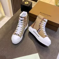 Cheap Burberry High Tops Shoes For Men #1302885 Replica Wholesale [$105.00 USD] [ITEM#1302885] on Replica Burberry High Tops Shoes