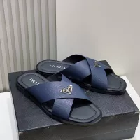 Cheap Prada Slippers For Men #1302913 Replica Wholesale [$92.00 USD] [ITEM#1302913] on Replica Prada Slippers