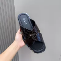 Cheap Prada Slippers For Men #1302938 Replica Wholesale [$92.00 USD] [ITEM#1302938] on Replica Prada Slippers