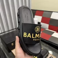 Cheap Balmain Slippers For Men #1302969 Replica Wholesale [$56.00 USD] [ITEM#1302969] on Replica Balmain Slippers