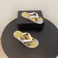 Cheap Versace Slippers For Men #1303117 Replica Wholesale [$48.00 USD] [ITEM#1303117] on Replica Versace Slippers