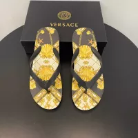 Cheap Versace Slippers For Men #1303123 Replica Wholesale [$48.00 USD] [ITEM#1303123] on Replica Versace Slippers