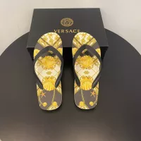 Cheap Versace Slippers For Men #1303123 Replica Wholesale [$48.00 USD] [ITEM#1303123] on Replica Versace Slippers