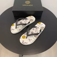 Cheap Versace Slippers For Men #1303129 Replica Wholesale [$48.00 USD] [ITEM#1303129] on Replica Versace Slippers