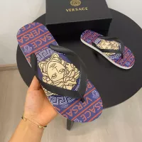 Cheap Versace Slippers For Men #1303131 Replica Wholesale [$48.00 USD] [ITEM#1303131] on Replica Versace Slippers