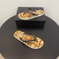 Cheap Versace Slippers For Men #1303133 Replica Wholesale [$48.00 USD] [ITEM#1303133] on Replica Versace Slippers