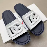 Cheap Dolce &amp; Gabbana D&amp;G Slippers For Men #1303182 Replica Wholesale [$52.00 USD] [ITEM#1303182] on Replica Dolce &amp; Gabbana D&amp;G Slippers