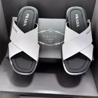 Cheap Prada Slippers For Men #1303191 Replica Wholesale [$52.00 USD] [ITEM#1303191] on Replica Prada Slippers