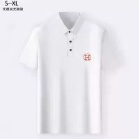 Cheap Hermes T-Shirts Short Sleeved For Men #1303194 Replica Wholesale [$32.00 USD] [ITEM#1303194] on Replica Hermes T-Shirts