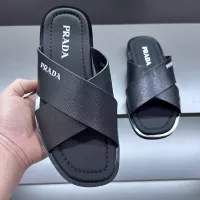 Cheap Prada Slippers For Men #1303201 Replica Wholesale [$52.00 USD] [ITEM#1303201] on Replica Prada Slippers