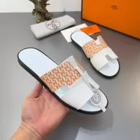 Cheap Hermes Slippers For Men #1303281 Replica Wholesale [$48.00 USD] [ITEM#1303281] on Replica Hermes Slippers