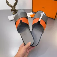 Cheap Hermes Slippers For Men #1303301 Replica Wholesale [$48.00 USD] [ITEM#1303301] on Replica Hermes Slippers