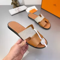 Cheap Hermes Slippers For Men #1303305 Replica Wholesale [$48.00 USD] [ITEM#1303305] on Replica Hermes Slippers