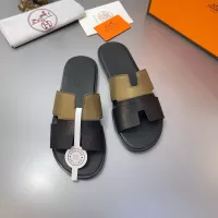 Cheap Hermes Slippers For Men #1303306 Replica Wholesale [$48.00 USD] [ITEM#1303306] on Replica Hermes Slippers