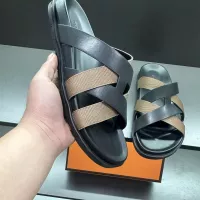 Cheap Hermes Slippers For Men #1303322 Replica Wholesale [$60.00 USD] [ITEM#1303322] on Replica Hermes Slippers