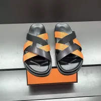 Cheap Hermes Slippers For Men #1303323 Replica Wholesale [$60.00 USD] [ITEM#1303323] on Replica Hermes Slippers
