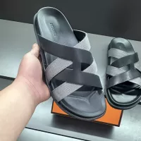 Cheap Hermes Slippers For Men #1303324 Replica Wholesale [$60.00 USD] [ITEM#1303324] on Replica Hermes Slippers