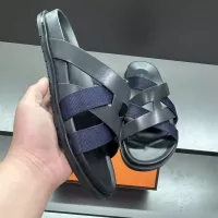 Cheap Hermes Slippers For Men #1303326 Replica Wholesale [$60.00 USD] [ITEM#1303326] on Replica Hermes Slippers