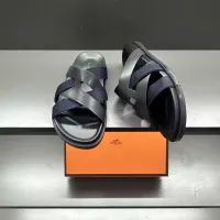 Cheap Hermes Slippers For Men #1303326 Replica Wholesale [$60.00 USD] [ITEM#1303326] on Replica Hermes Slippers