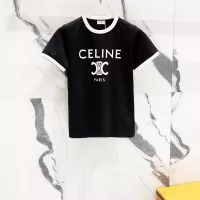 Cheap Celine T-Shirts Short Sleeved For Women #1303417 Replica Wholesale [$40.00 USD] [ITEM#1303417] on Replica Celine T-Shirts