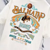 Cheap Balmain T-Shirts Short Sleeved For Unisex #1303488 Replica Wholesale [$41.00 USD] [ITEM#1303488] on Replica Balmain T-Shirts