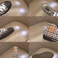 Cheap Burberry High Tops Shoes For Men #1303596 Replica Wholesale [$82.00 USD] [ITEM#1303596] on Replica Burberry High Tops Shoes