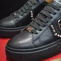 Cheap Philipp Plein PP Casual Shoes For Men #1303702 Replica Wholesale [$108.00 USD] [ITEM#1303702] on Replica Philipp Plein PP Casual Shoes