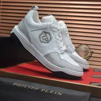 Cheap Philipp Plein PP Casual Shoes For Men #1303704 Replica Wholesale [$115.00 USD] [ITEM#1303704] on Replica Philipp Plein PP Casual Shoes