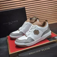 Cheap Philipp Plein PP Casual Shoes For Men #1303705 Replica Wholesale [$115.00 USD] [ITEM#1303705] on Replica Philipp Plein PP Casual Shoes