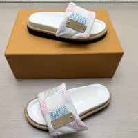 Cheap Louis Vuitton Slippers For Women #1303730 Replica Wholesale [$68.00 USD] [ITEM#1303730] on Replica Louis Vuitton Slippers