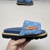 Cheap Louis Vuitton Slippers For Women #1303734 Replica Wholesale [$72.00 USD] [ITEM#1303734] on Replica Louis Vuitton Slippers