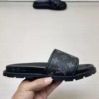 Cheap Louis Vuitton Slippers For Men #1303743 Replica Wholesale [$56.00 USD] [ITEM#1303743] on Replica Louis Vuitton Slippers