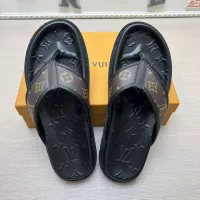 Cheap Louis Vuitton Slippers For Men #1303746 Replica Wholesale [$56.00 USD] [ITEM#1303746] on Replica Louis Vuitton Slippers