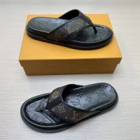 Cheap Louis Vuitton Slippers For Men #1303746 Replica Wholesale [$56.00 USD] [ITEM#1303746] on Replica Louis Vuitton Slippers