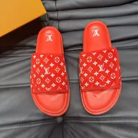 Cheap Louis Vuitton Slippers For Men #1303749 Replica Wholesale [$56.00 USD] [ITEM#1303749] on Replica Louis Vuitton Slippers