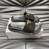 Cheap Prada Slippers For Men #1303765 Replica Wholesale [$56.00 USD] [ITEM#1303765] on Replica Prada Slippers