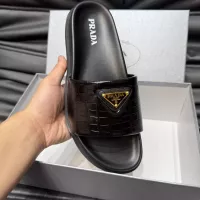 Cheap Prada Slippers For Men #1303765 Replica Wholesale [$56.00 USD] [ITEM#1303765] on Replica Prada Slippers