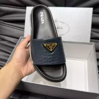 Cheap Prada Slippers For Men #1303767 Replica Wholesale [$56.00 USD] [ITEM#1303767] on Replica Prada Slippers