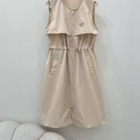 Cheap Prada Dresses Sleeveless For Women #1303805 Replica Wholesale [$125.00 USD] [ITEM#1303805] on Replica Prada Dresses