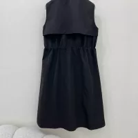 Cheap Prada Dresses Sleeveless For Women #1303806 Replica Wholesale [$125.00 USD] [ITEM#1303806] on Replica Prada Dresses