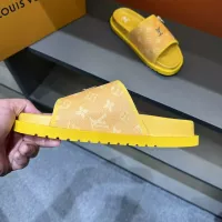 Cheap Louis Vuitton Slippers For Men #1303808 Replica Wholesale [$56.00 USD] [ITEM#1303808] on Replica Louis Vuitton Slippers